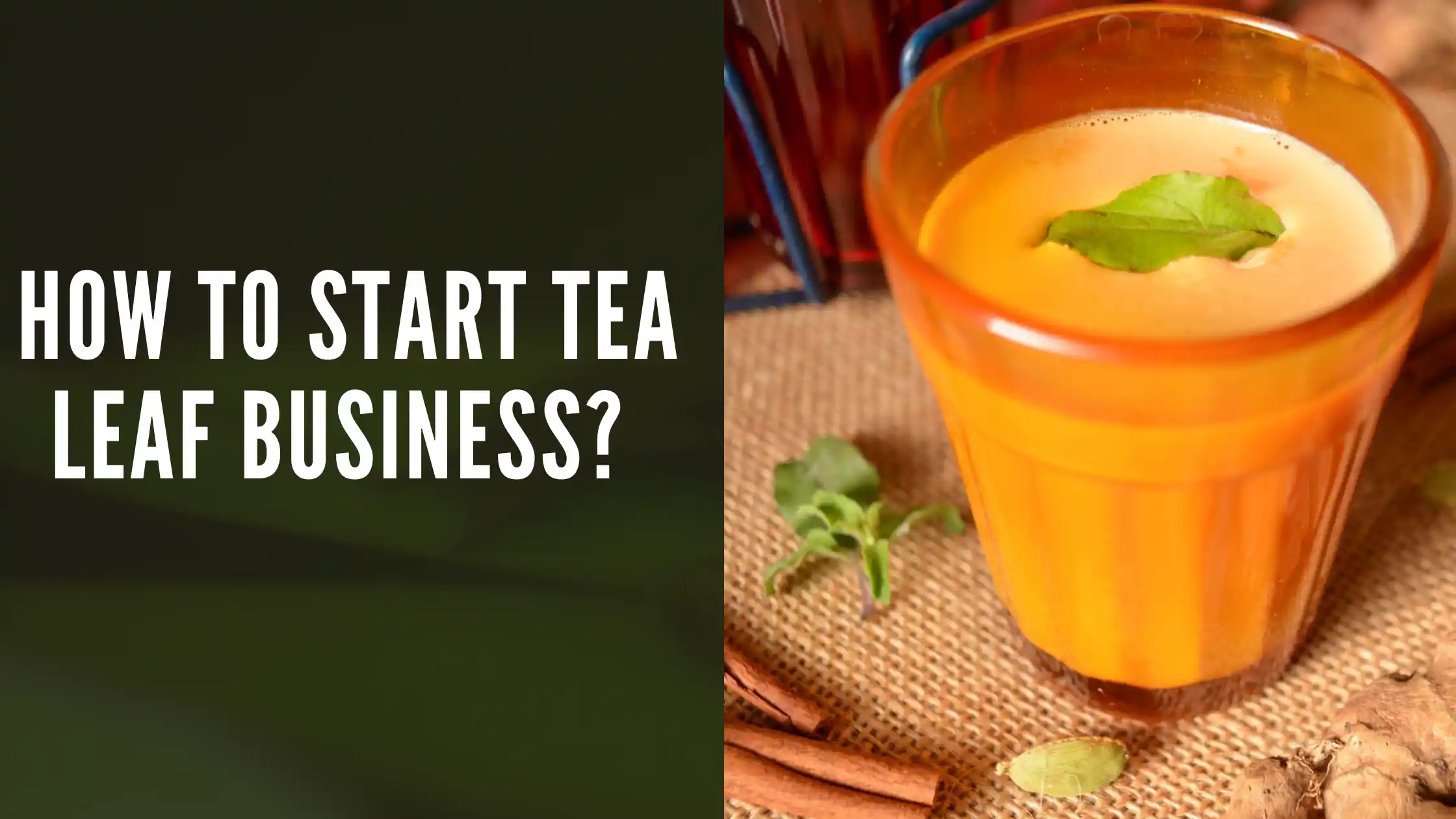 How to start tea leaf business? earn thousands of rupees every day